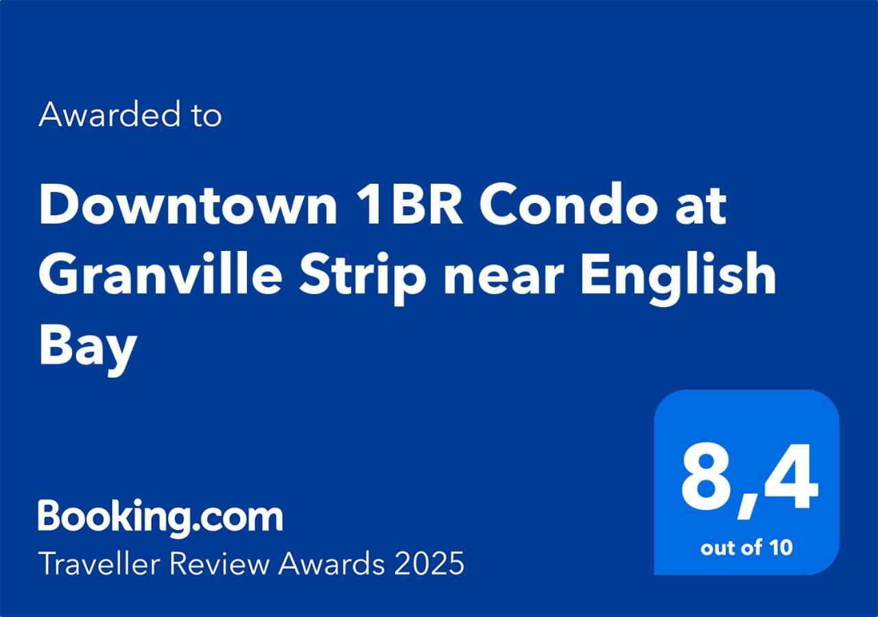 Downtown 1Br Condo At Granville Strip Near English Bay Vancouver Eksteriør billede